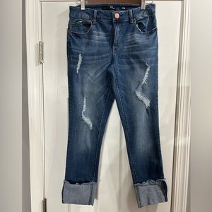 1822 DENIM JEANS - TAYLOR DEEP CUFF SIZE 6